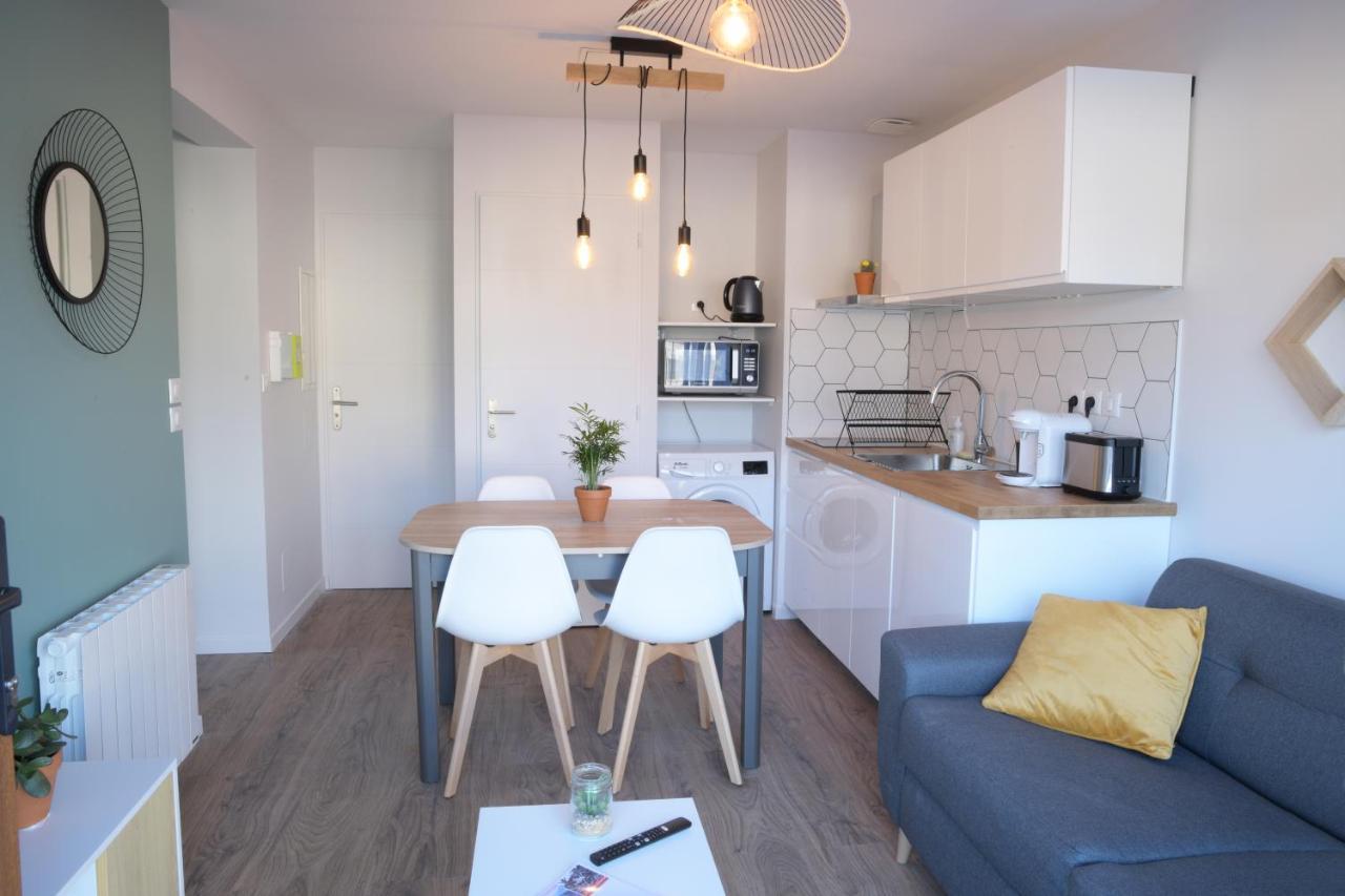 Apartment T2 Avec Terrasse, Parking Et Wifi